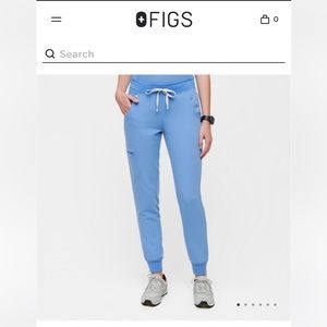 Figs scrubs XS tall jogger pants